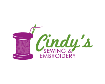 Cindy's Sewing & Embroidery | Logo Design Contest | LogoTournament