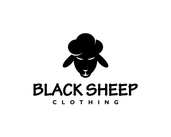 Black Sheep Clothing logo design contest - logos by PonetzGraphics