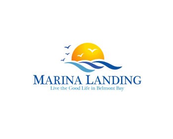 Marina Landing Logo Designs By Henryjr29