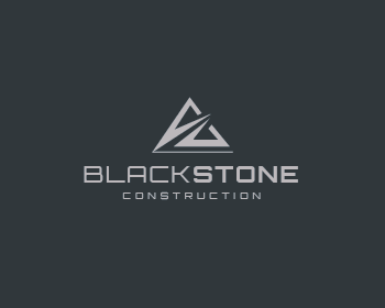 BLACKSTONE CONSTRUCTION logo design contest - logos by greenblaze
