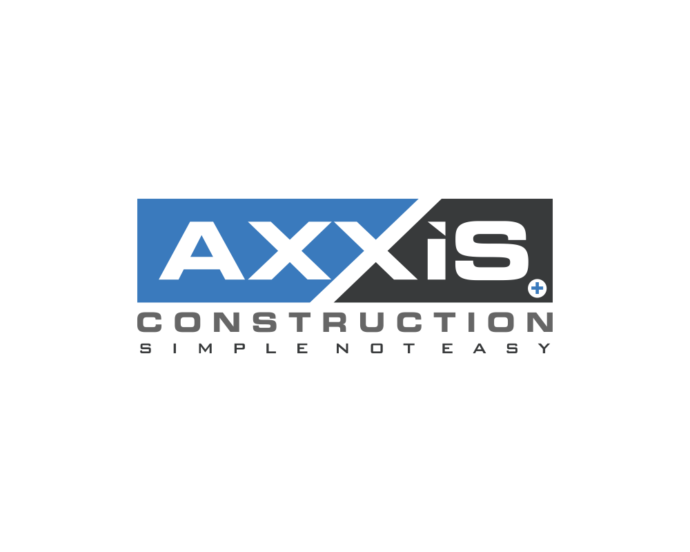 Axxis + Construction | Logo Design Contest | LogoTournament