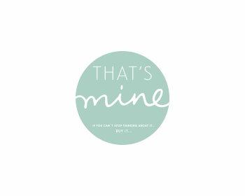 THATS MINE logo design contest - logos by 42studio