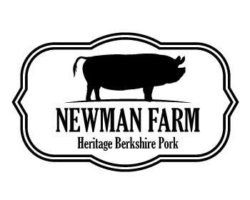 Newman Farm Heritage Berkshire Pork logo design contest - logos by ...