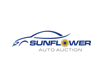 Sunflower Auto Auction logo design contest - logos by envision