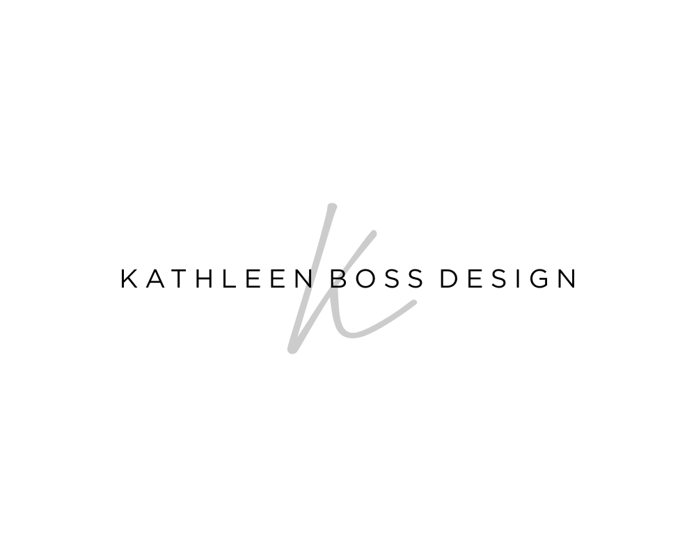 Kathleen Boss Design | Logo Design Contest | LogoTournament