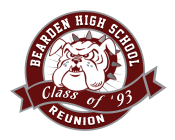 Bearden Highschool Class of 93 Reunion logo design 
