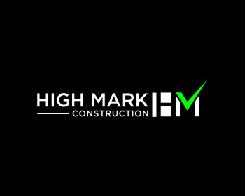 High Mark Construction | Logo Design Contest | LogoTournament