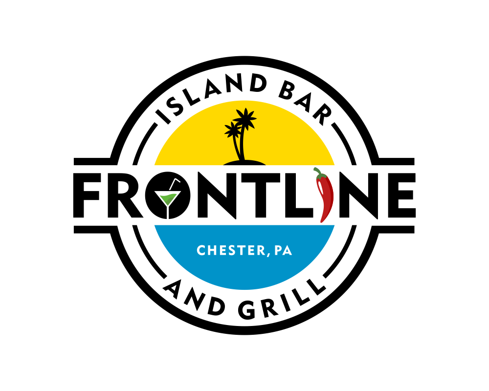 Frontline Island Bar and Grill | Logo Design Contest | LogoTournament